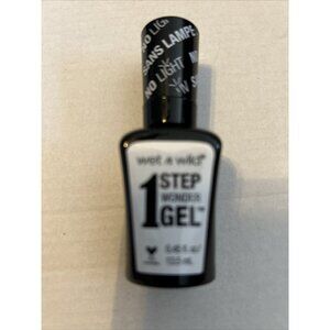 Wet n Wild Wonder Gel Step 1 Nail Polish #701A FLYING COLORS White New